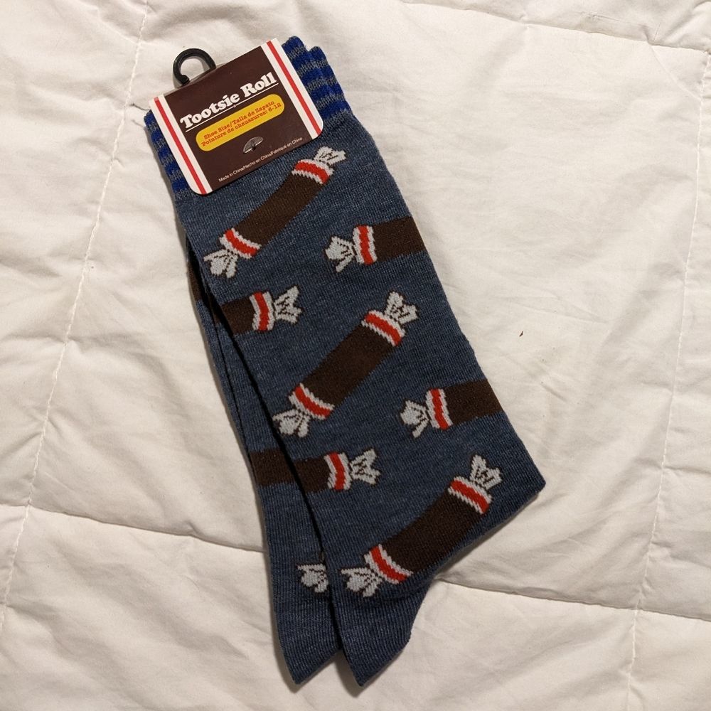 Tootsie roll calf socks